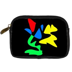 Colorful Abstraction Digital Camera Cases by Valentinaart