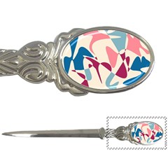 Blue, Pink And Purple Pattern Letter Openers by Valentinaart