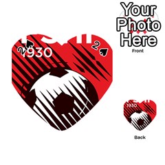 Crest Of The Albanian National Football Team Playing Cards 54 (heart)  by abbeyz71