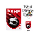 Crest Of The Albanian National Football Team Playing Cards 54 (Mini)  Front - Heart10