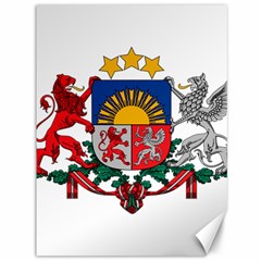 Coat Of Arms Of Latvia Canvas 36  X 48   by abbeyz71