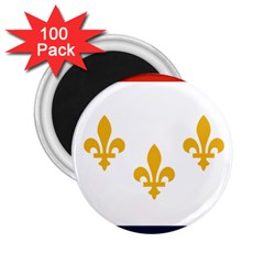 Flag Of New Orleans  2 25  Magnets (100 Pack) 