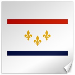 Flag Of New Orleans  Canvas 16  X 16   by abbeyz71