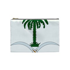 Emblem Of Saudi Arabia  Cosmetic Bag (medium)  by abbeyz71