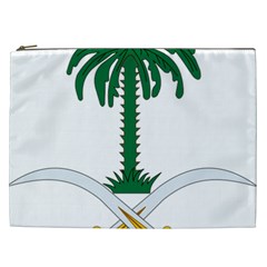 Emblem Of Saudi Arabia  Cosmetic Bag (xxl)  by abbeyz71