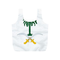 Emblem Of Saudi Arabia  Full Print Recycle Bags (s)  by abbeyz71