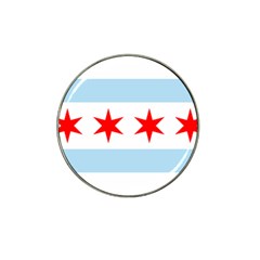 Flag Of Chicago Hat Clip Ball Marker