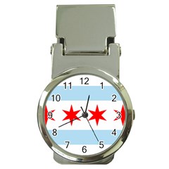 Flag Of Chicago Money Clip Watches