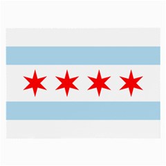 Flag Of Chicago Large Glasses Cloth