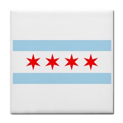 Flag Of Chicago Face Towel