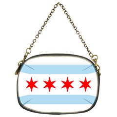 Flag Of Chicago Chain Purses (One Side) 