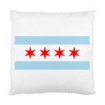 Flag Of Chicago Standard Cushion Case (Two Sides) Front