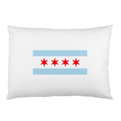 Flag Of Chicago Pillow Case