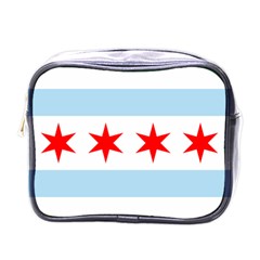 Flag Of Chicago Mini Toiletries Bags