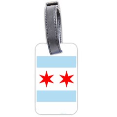 Flag Of Chicago Luggage Tags (One Side) 