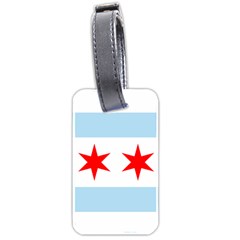 Flag Of Chicago Luggage Tags (Two Sides)