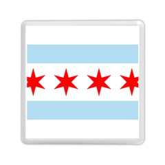 Flag Of Chicago Memory Card Reader (square) 