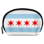 Flag Of Chicago Accessory Pouches (Large)  Front