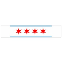 Flag Of Chicago Flano Scarf (Small)