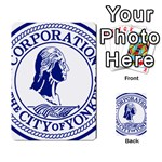 Seal Of Yonkers, New York  Multi-purpose Cards (Rectangle)  Front 6