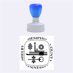 Seal Of Memphis  Rubber Round Stamps (medium)
