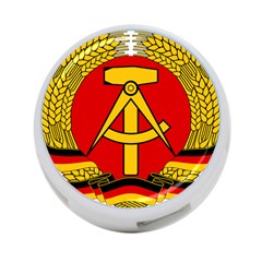 National Emblem Of East Germany  4-port Usb Hub (one Side) by abbeyz71