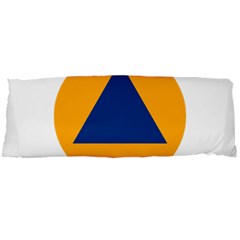 International Sign Of Civil Defense Roundel Body Pillow Case Dakimakura (two Sides)