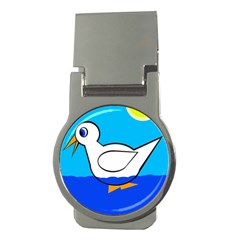 White Duck Money Clips (round) 