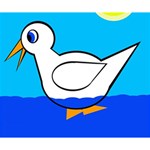 White duck Deluxe Canvas 14  x 11  14  x 11  x 1.5  Stretched Canvas