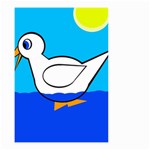 White duck Small Garden Flag (Two Sides) Front