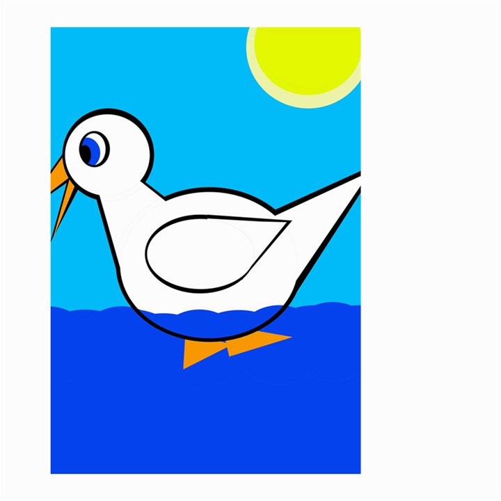 White duck Small Garden Flag (Two Sides)