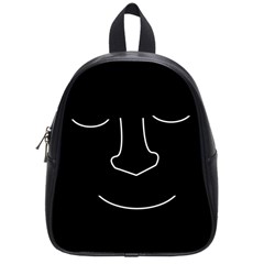 Sleeping Face School Bags (small) 