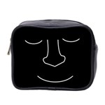 Sleeping face Mini Toiletries Bag 2-Side Front