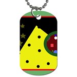 Abstract design Dog Tag (Two Sides) Back