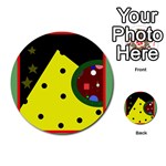 Abstract design Multi-purpose Cards (Round)  Back 1