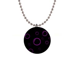 Purple Bubbles  Button Necklaces by Valentinaart