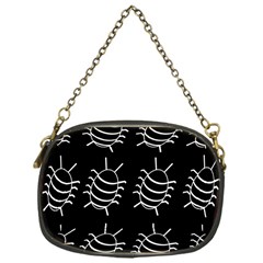 Bugs Pattern Chain Purses (one Side) 