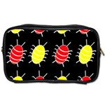 Red and yellow bugs pattern Toiletries Bags 2-Side Front