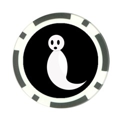 Ghost Poker Chip Card Guards by Valentinaart