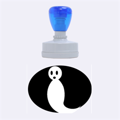 Ghost Rubber Oval Stamps