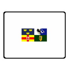 Four Provinces Flag Of Ireland Double Sided Fleece Blanket (small)  by abbeyz71