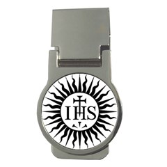 Society Of Jesus Logo (jesuits) Money Clips (round)  by abbeyz71