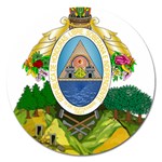 Coat Of Arms Of Honduras Magnet 5  (Round) Front