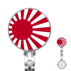 Ensign Of The Imperial Japanese Navy And The Japan Maritime Self Defense Force Stainless Steel Nurses Watch by abbeyz71