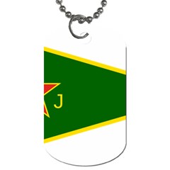 Flag Of The Women s Protection Units Dog Tag (one Side) by abbeyz71