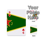 Flag Of The Women s Protection Units Playing Cards 54 (Mini)  Front - Heart9