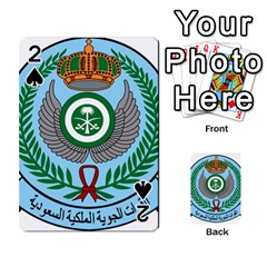 Emblem Of The Royal Saudi Air Force  Playing Cards 54 Designs  by abbeyz71