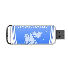 Coat Of Arms Of Svalbard Portable Usb Flash (one Side) by abbeyz71