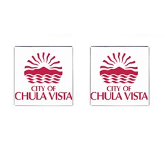 Seal Of Chula Vista Cufflinks (square)