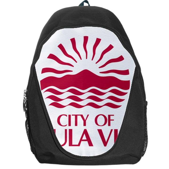 Seal Of Chula Vista Backpack Bag